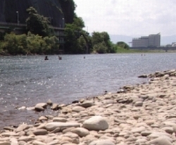 長良川の風景